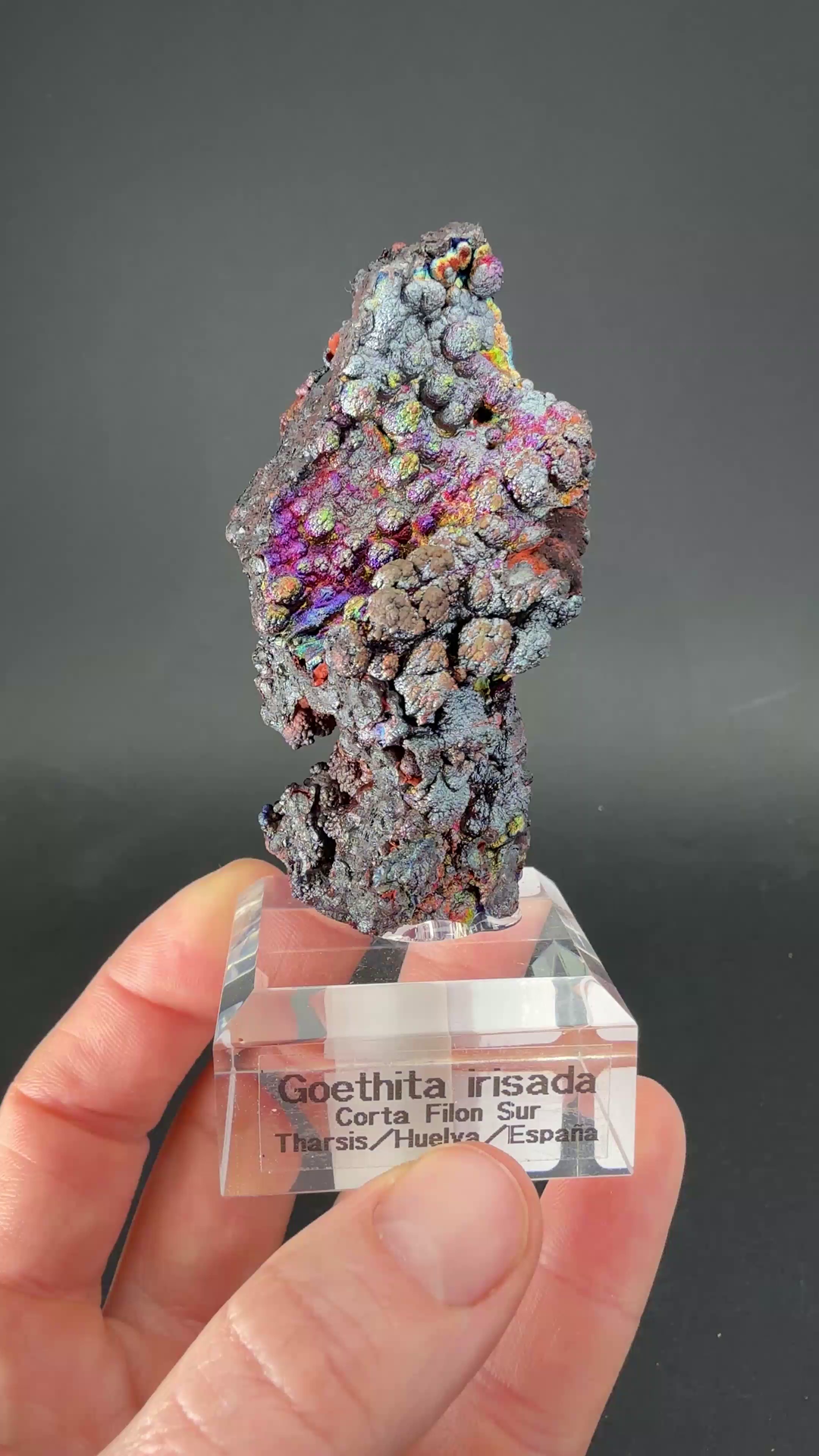 Iridescent Goethite from Spain TF2621