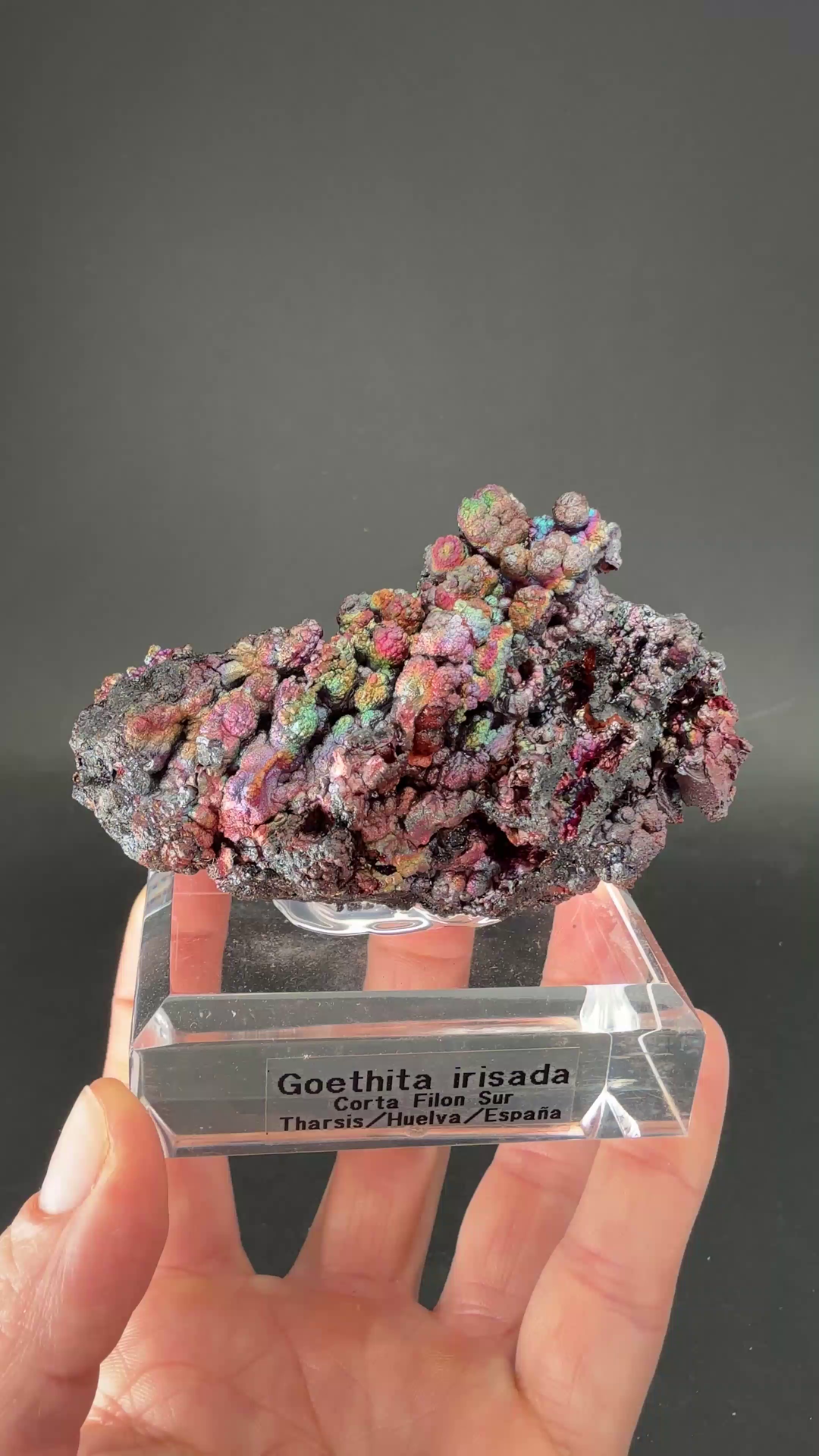 Iridescent Goethite from Spain TF2999