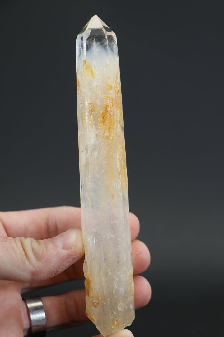 6.25" Blue Smoke Colombian Lemurian TF3124