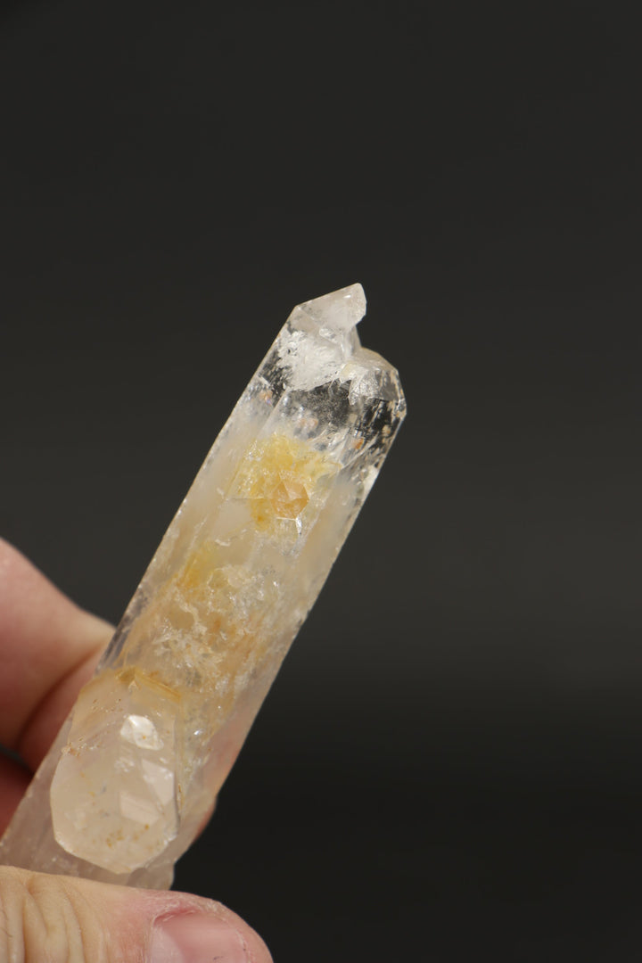 4.25" Double Terminated Blue Smoke Colombian Lemurian TF3128