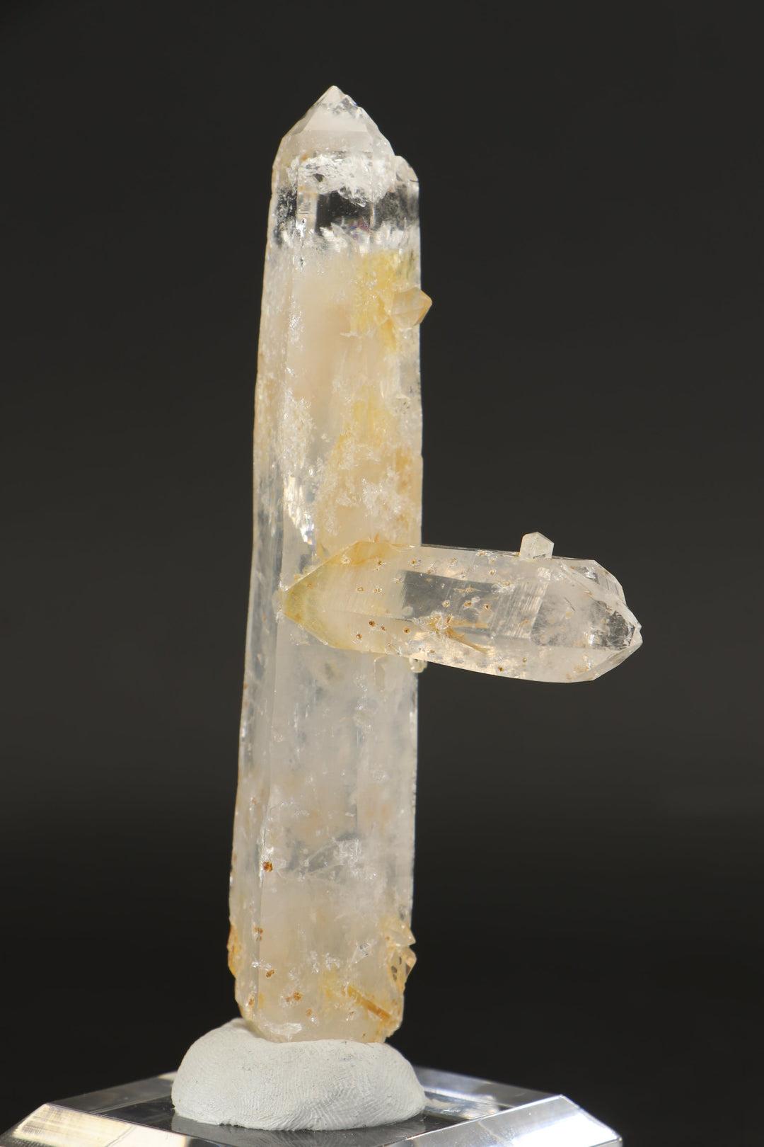 4.25" Double Terminated Blue Smoke Colombian Lemurian TF3128