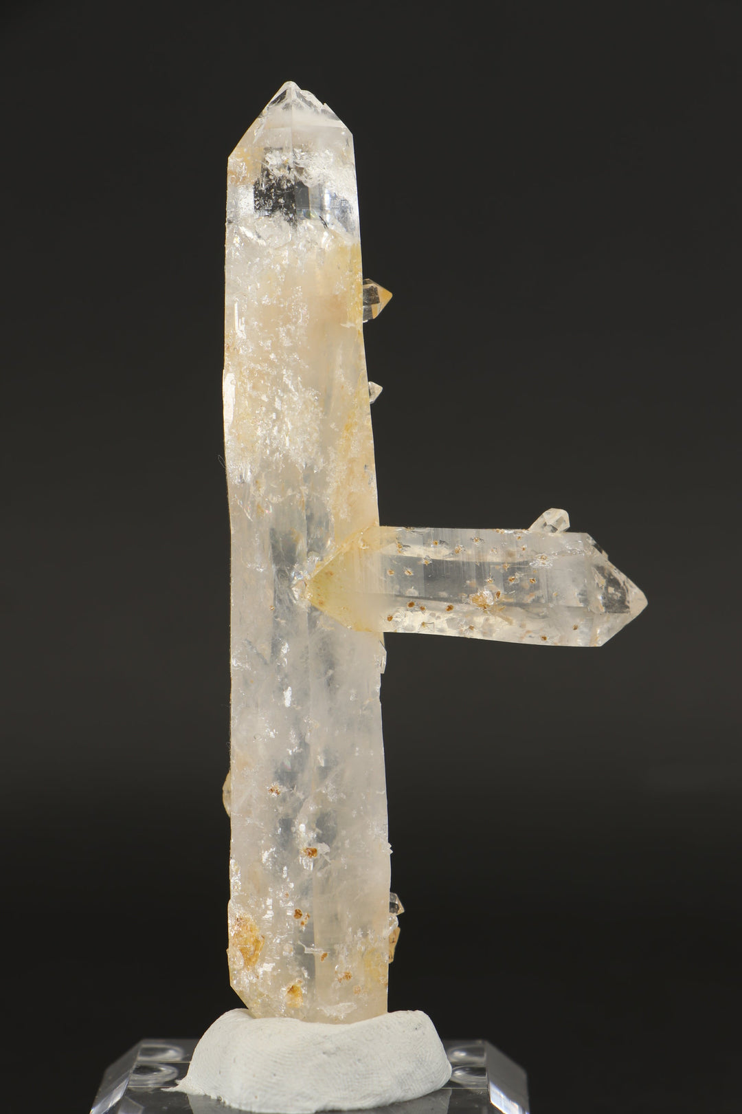 4.25" Double Terminated Blue Smoke Colombian Lemurian TF3128