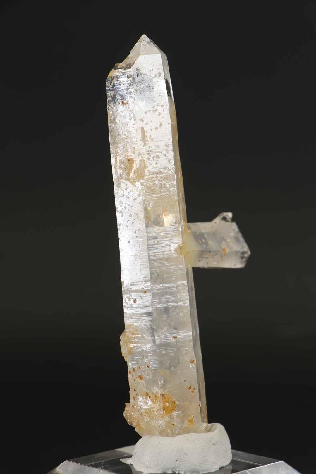 4.25" Double Terminated Blue Smoke Colombian Lemurian TF3128