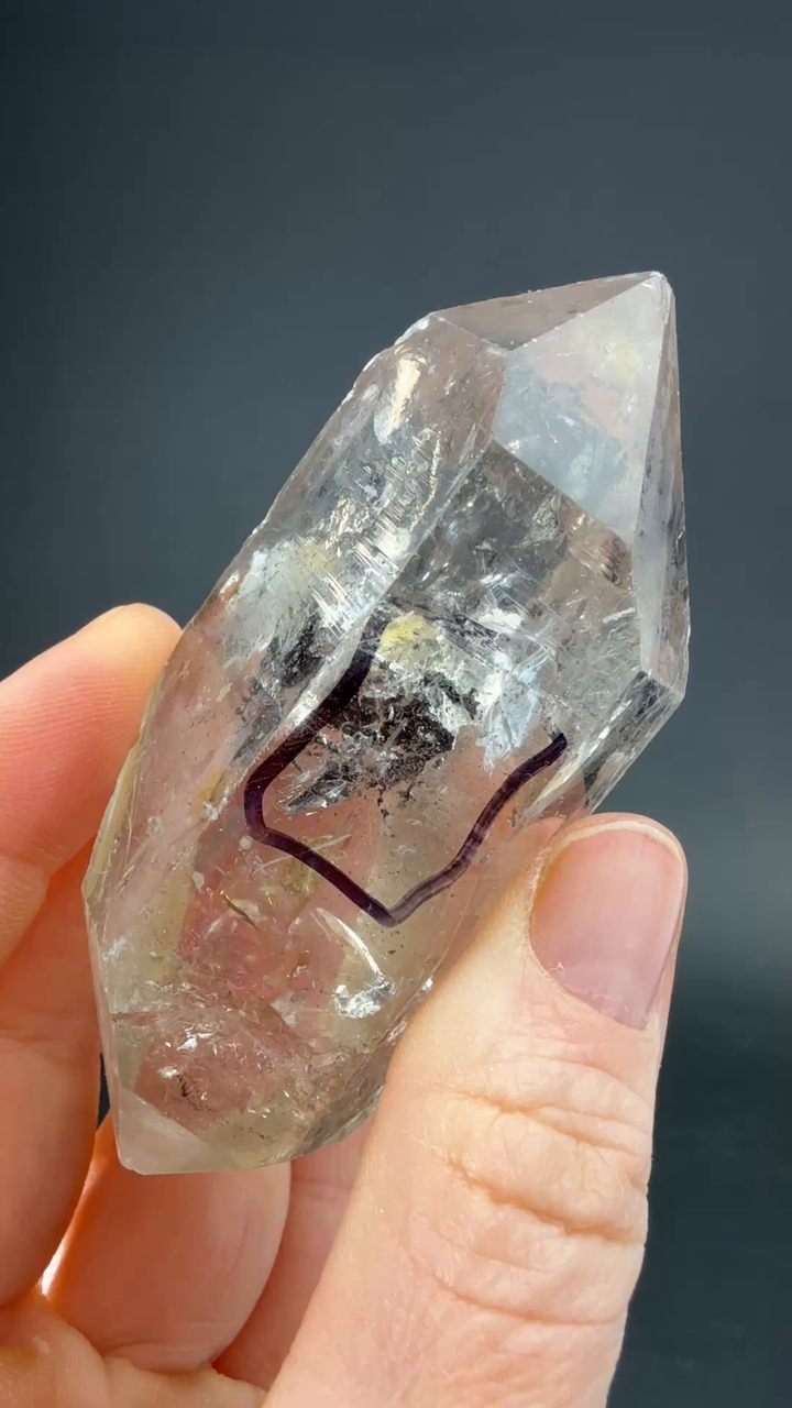 Carbon Included Enhydro from Tibet TF3273