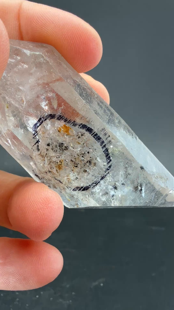 Carbon Included Enhydro from Tibet TF3276