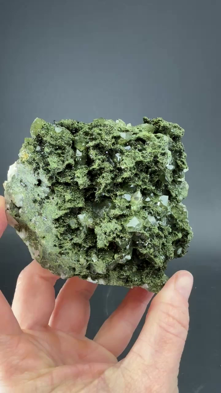 Quartz and Epidote Specimen from Turkey TF3336