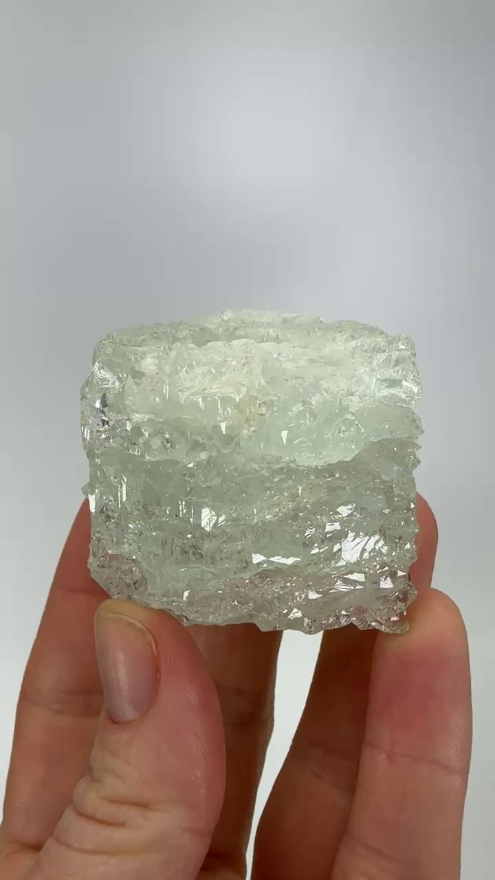 Etched Aquamarine Specimen from Brazil TU2144