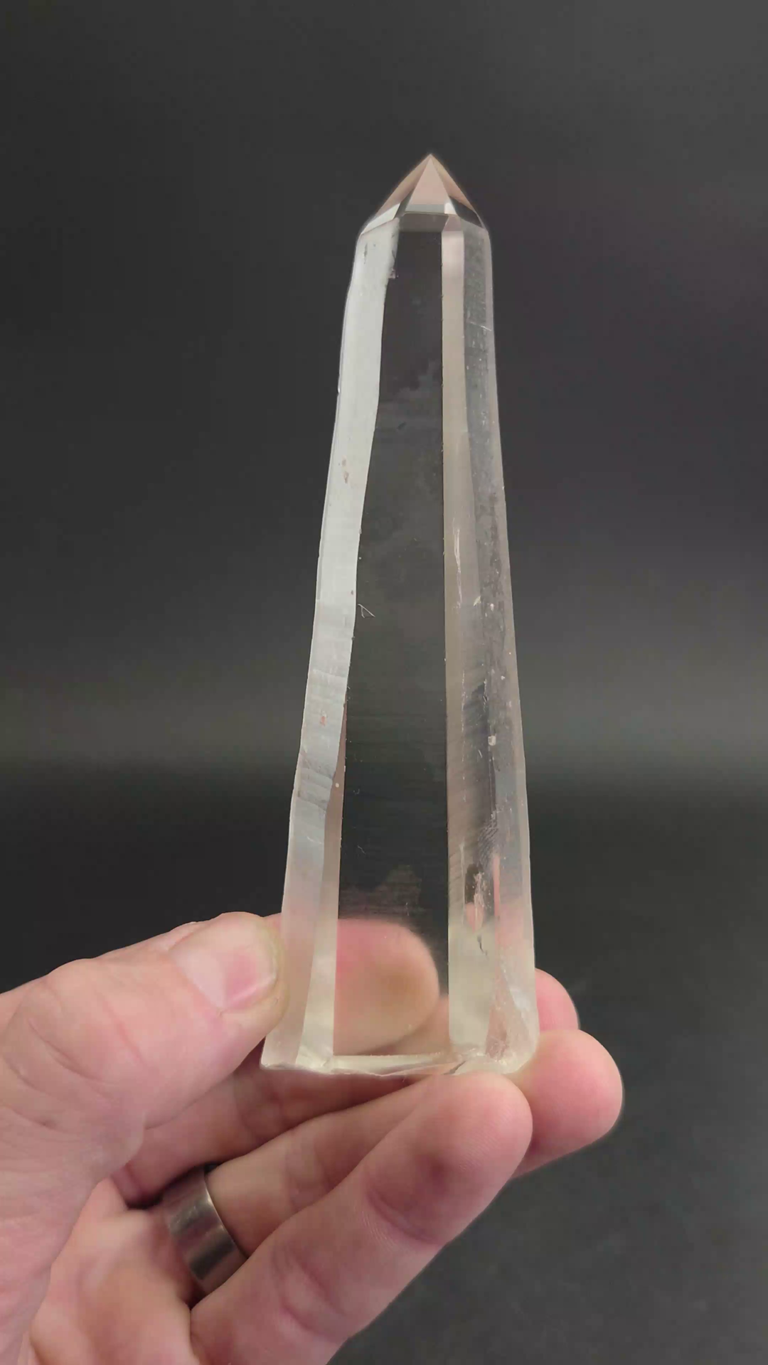 5" Lemurian Seed Crystal TV733