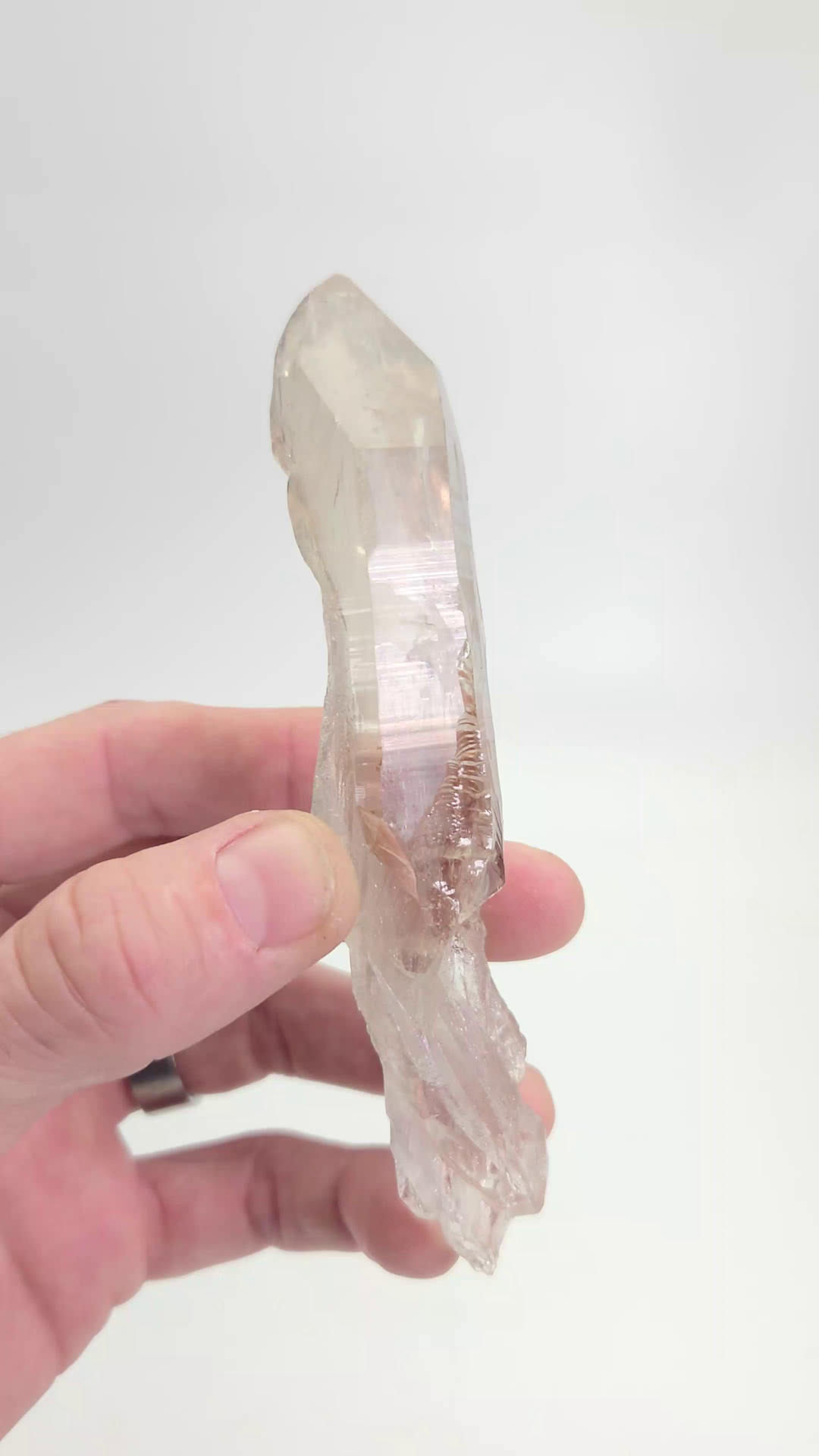 5.25" Smoky Lemurian TV743