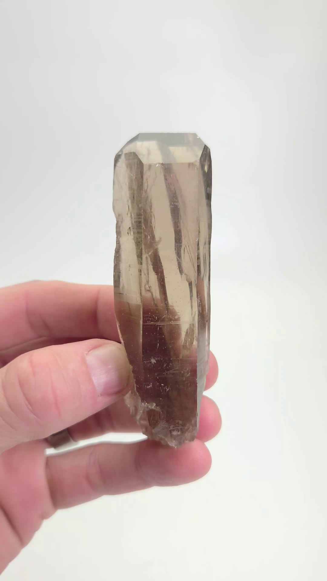 4" Smoky Lemurian TV802