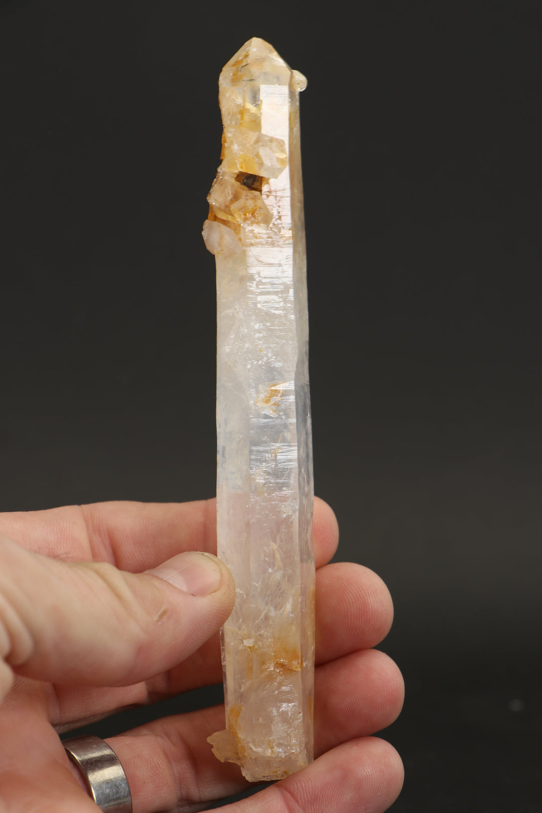 5.5" Blue Smoke Colombian Lemurian TW558