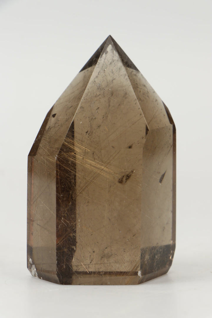 2.75" Smoky Quartz with Rutile Tower TW740