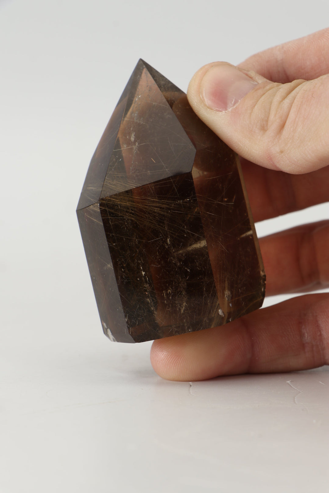 2.75" Smoky Quartz with Rutile Tower TW740