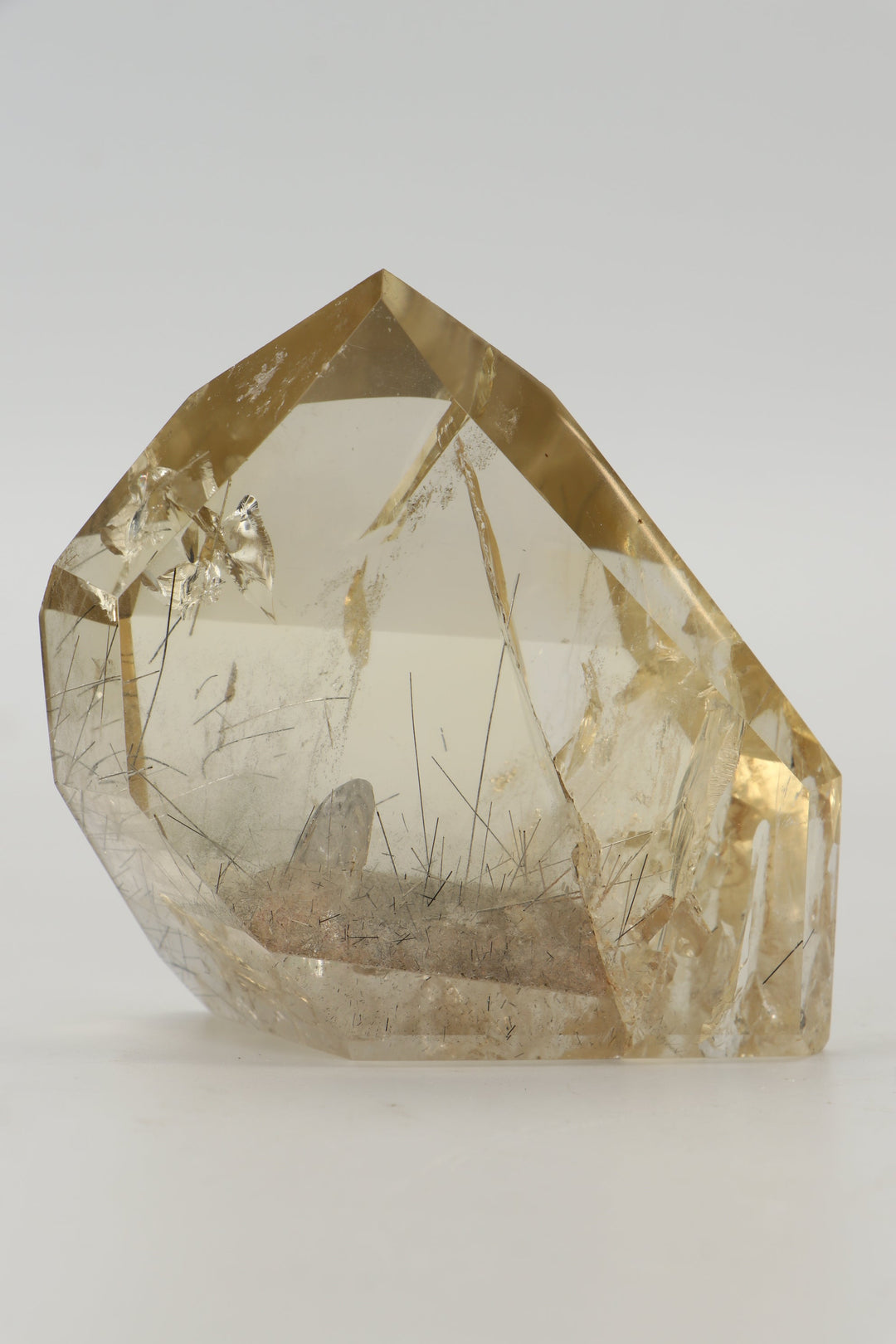 3.25" Citrine with Rutile Tower TW771