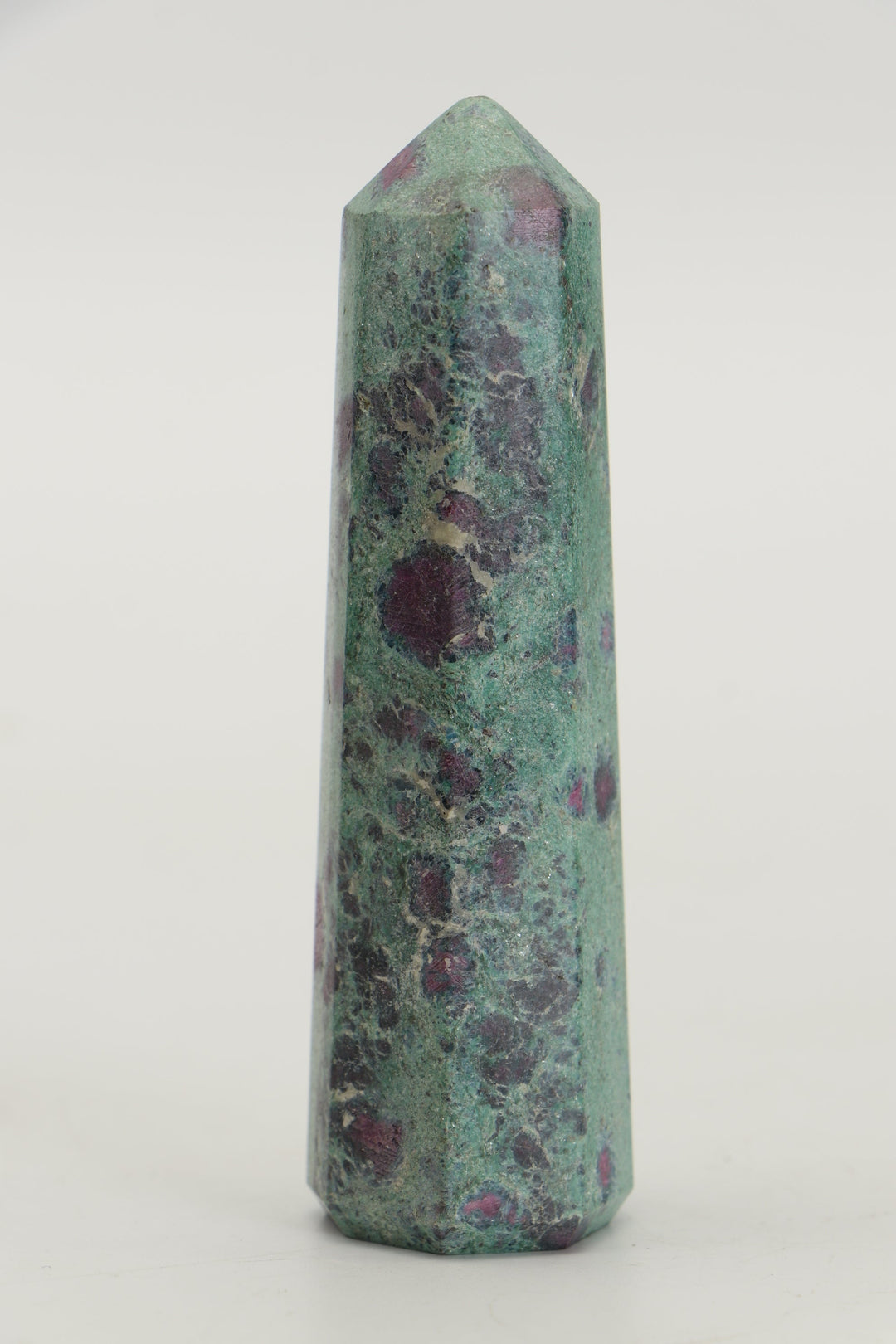 3.5" Ruby Fuchsite Tower TZ051