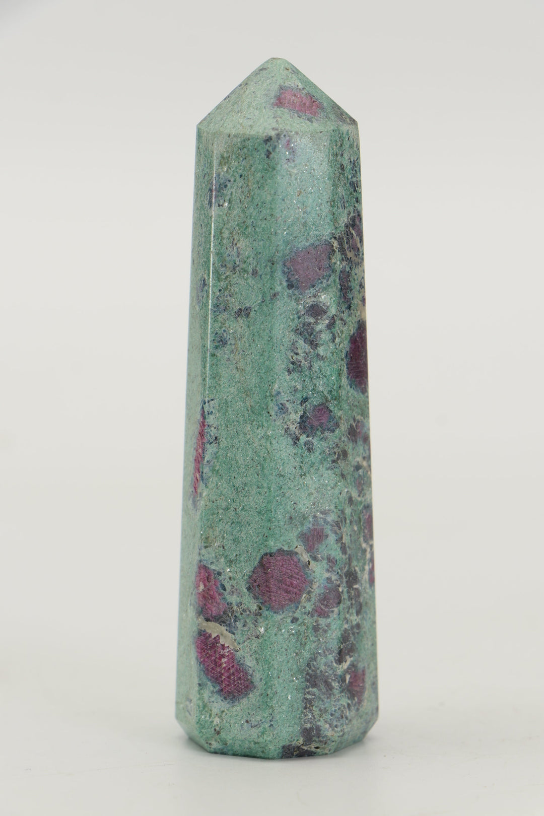 3.5" Ruby Fuchsite Tower TZ051