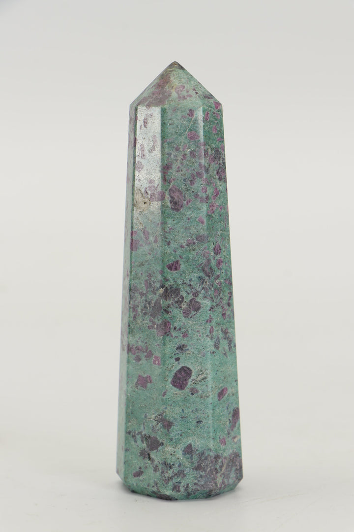 3.75" Ruby Fuchsite Tower TZ053