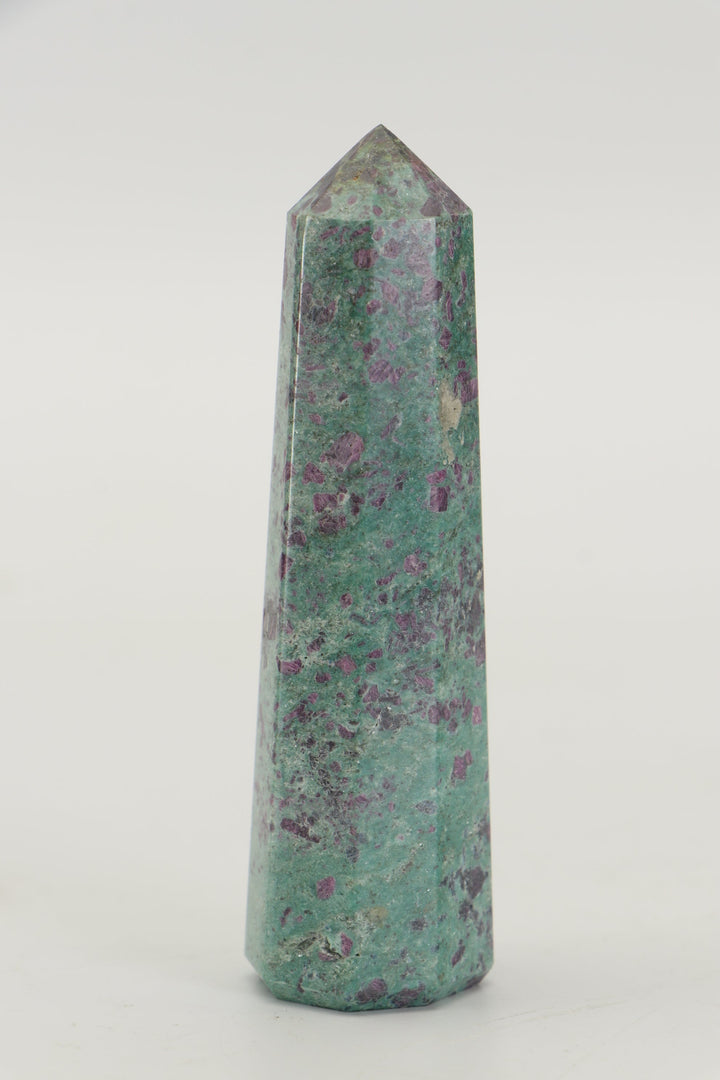 3.75" Ruby Fuchsite Tower TZ053