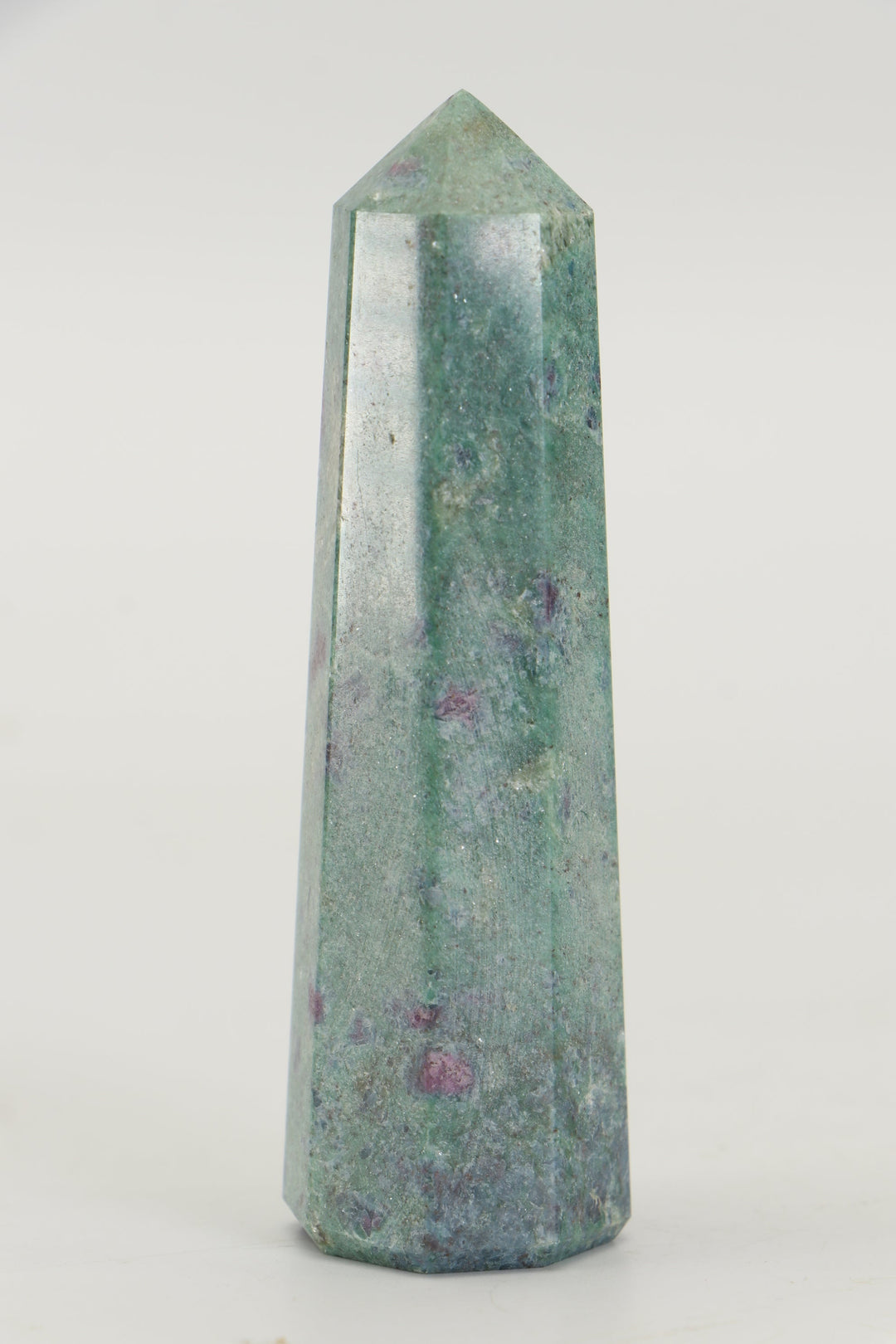 3.5" Ruby Fuchsite Tower TZ055