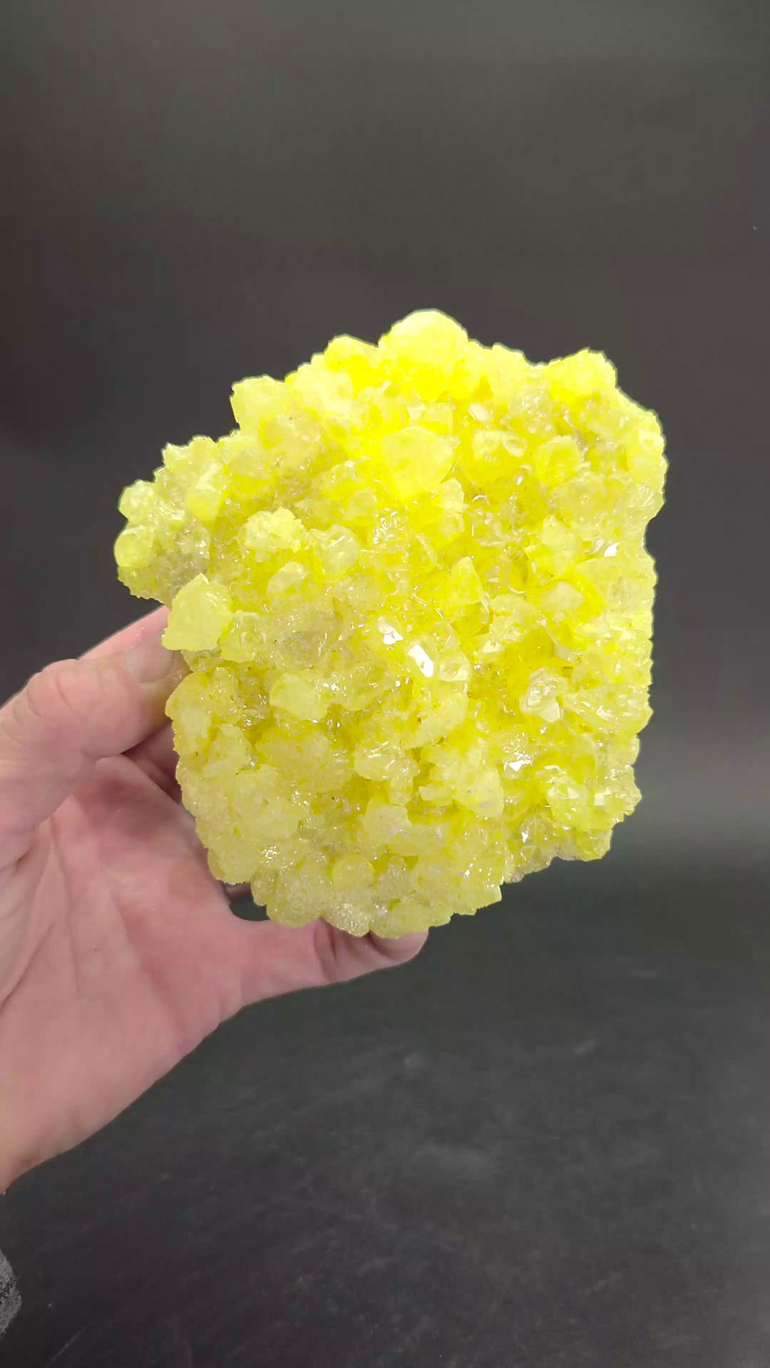 Sulfur Crystals on Matrix from Bolivia TZ1363