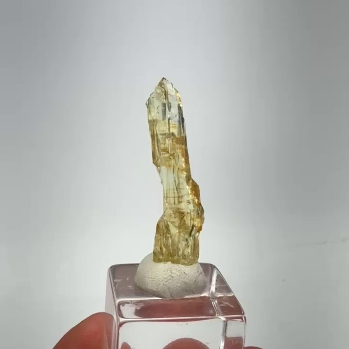 12.75 carat Beryl var. Heliodor from Volyn Deposit TZ539