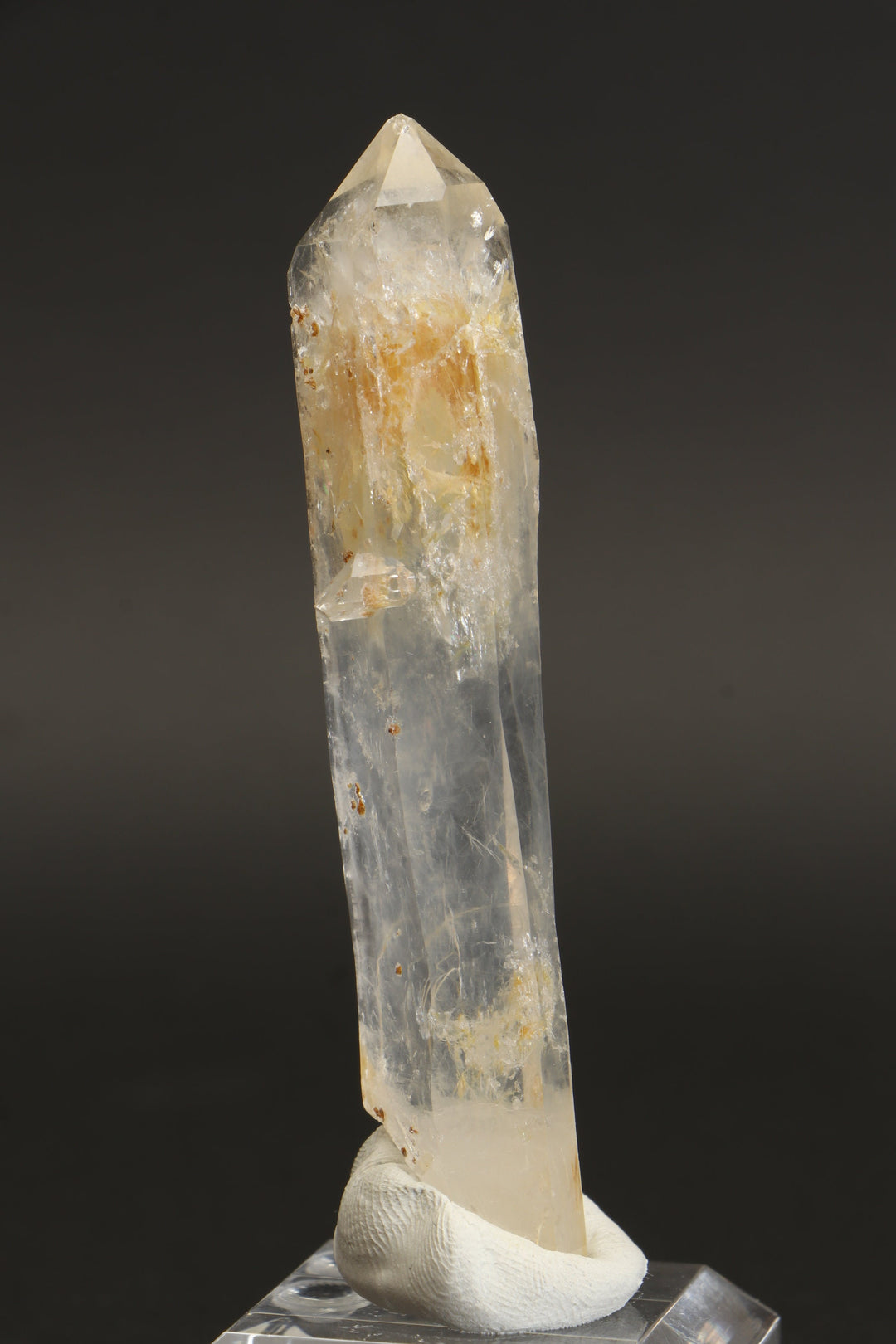 3.5" Blue Smoke Colombian Lemurian Crystal DV443