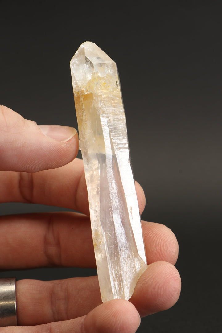 3.5" Blue Smoke Colombian Lemurian Crystal DV443