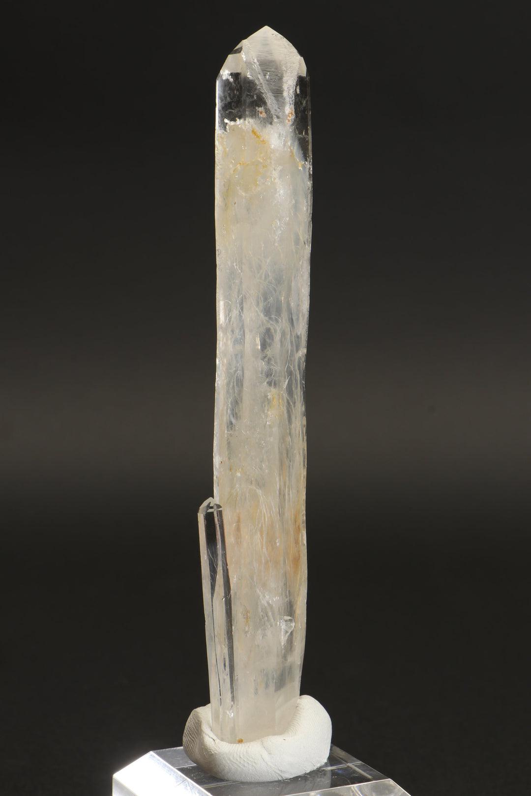 4.75" Blue Smoke Colombian Lemurian Crystal TC1235