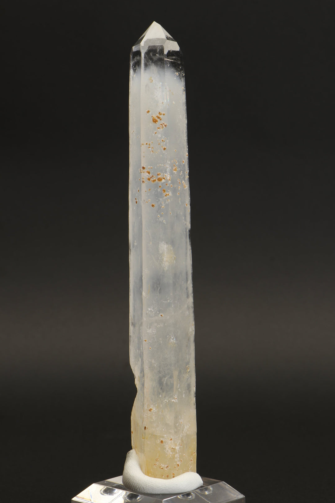 5.75" Blue Smoke Colombian Lemurian Crystal TC1104