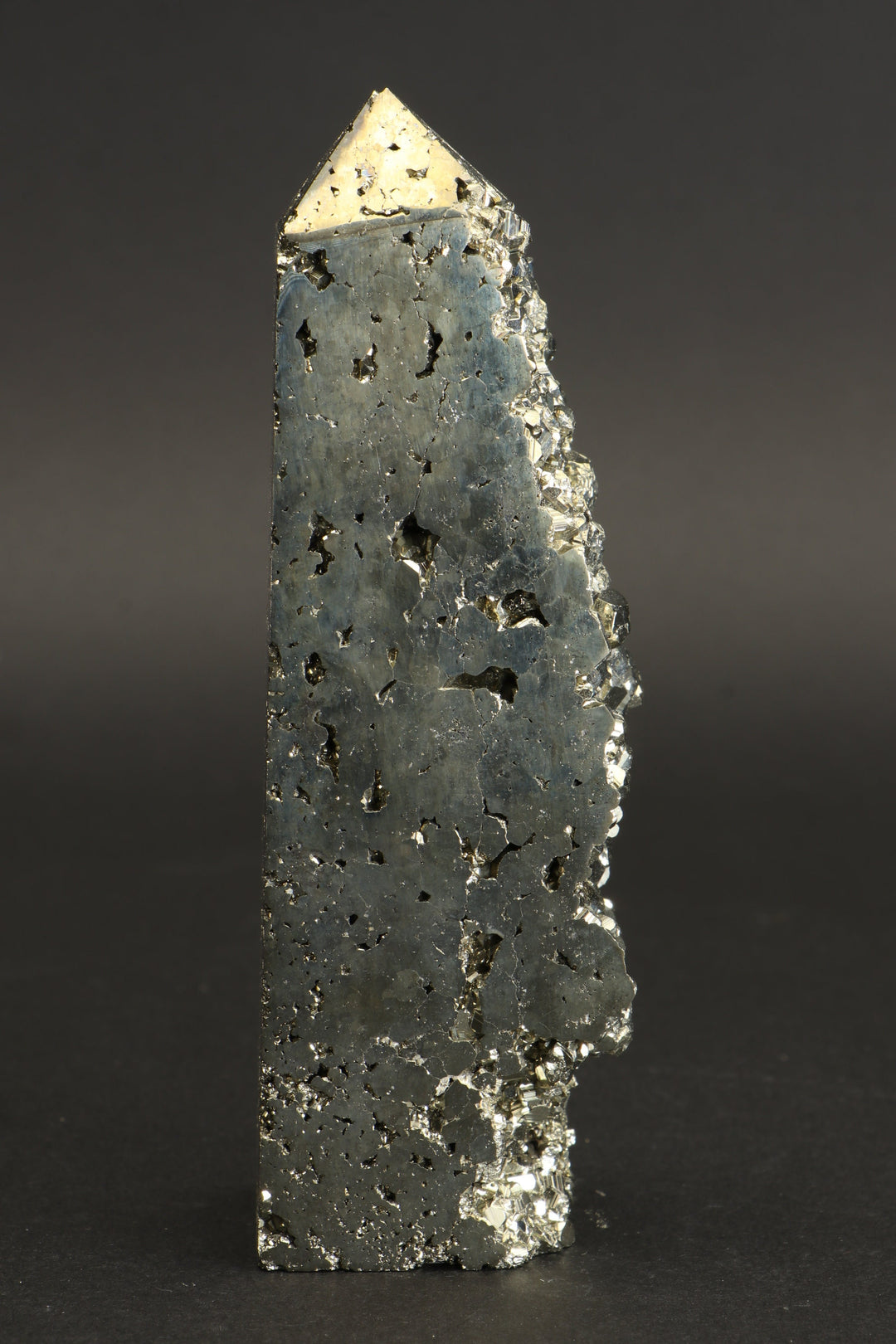 4.75" Pyrite Obelisk DV081