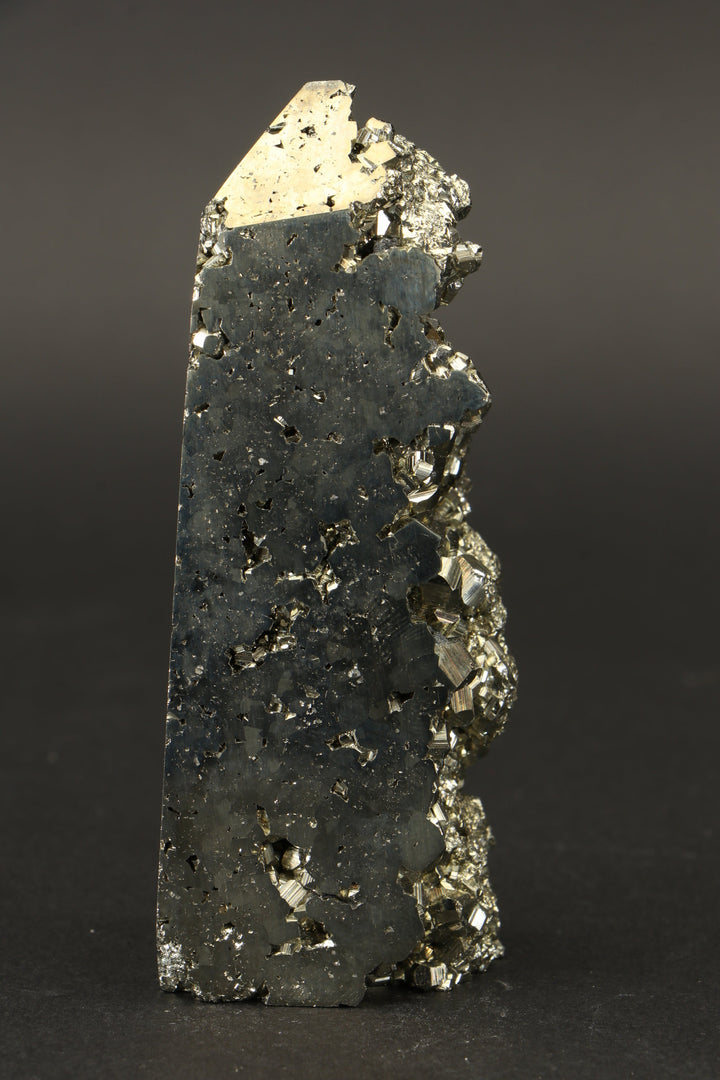 3.5" Pyrite Obelisk DV068