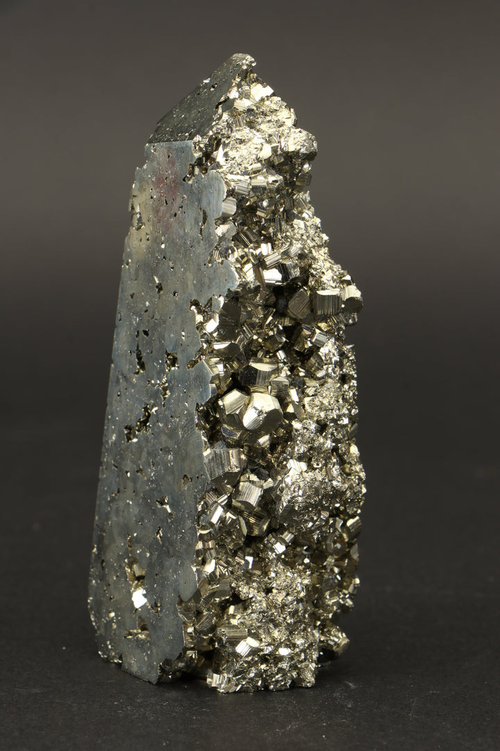 3.5" Pyrite Obelisk DV068