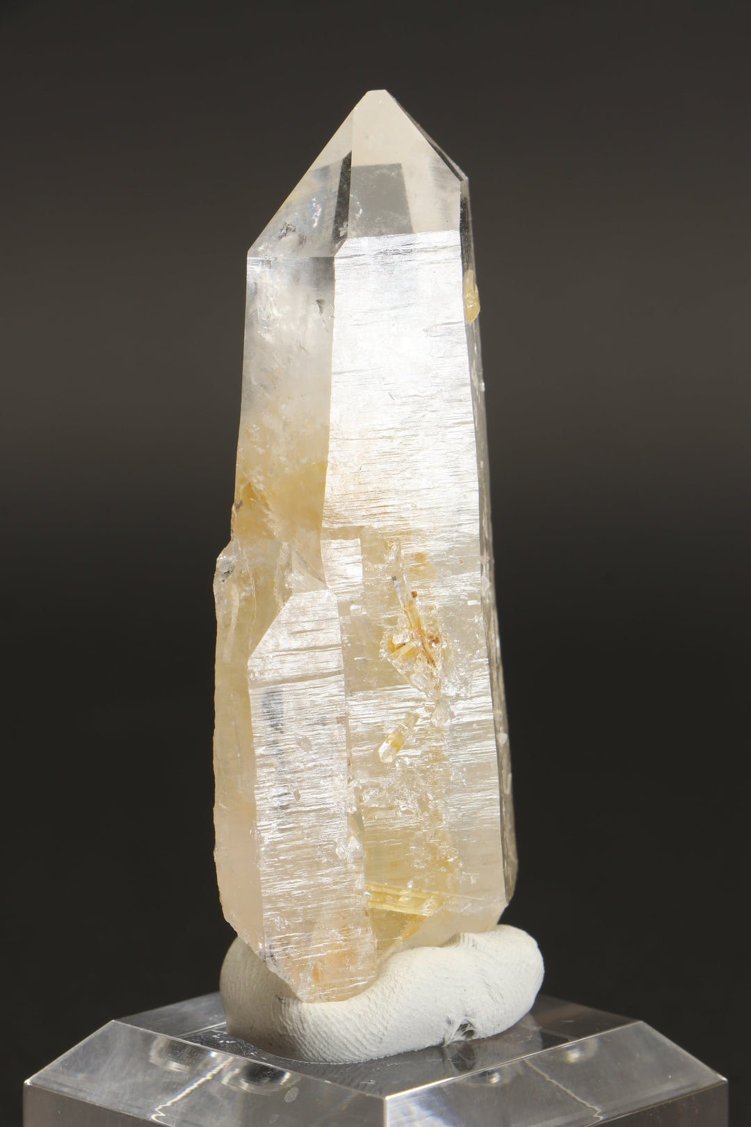 2.75" Blue Smoke Colombian Lemurian Crystal TC1301