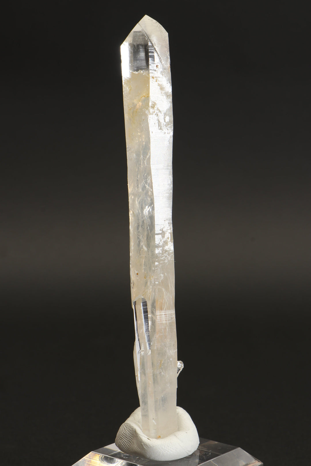 4.75" Blue Smoke Colombian Lemurian Crystal TC1235