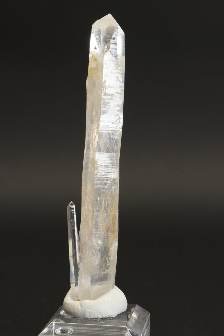 4.75" Blue Smoke Colombian Lemurian Crystal TC1235