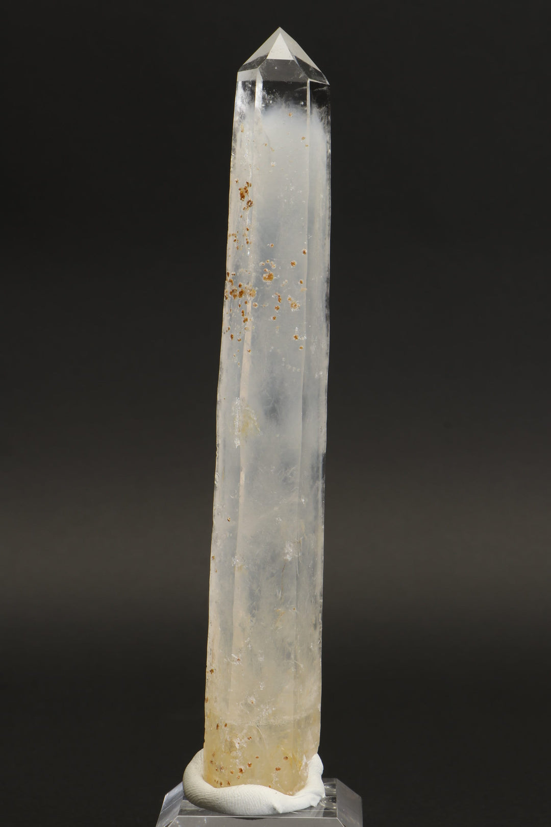 5.75" Blue Smoke Colombian Lemurian Crystal TC1104