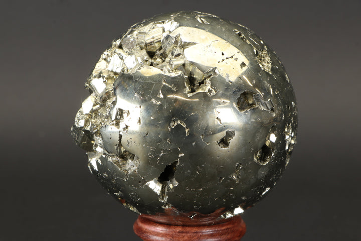 2.9" Pyrite Sphere TV235