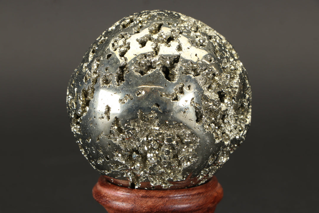 2.1" Pyrite Sphere TV206