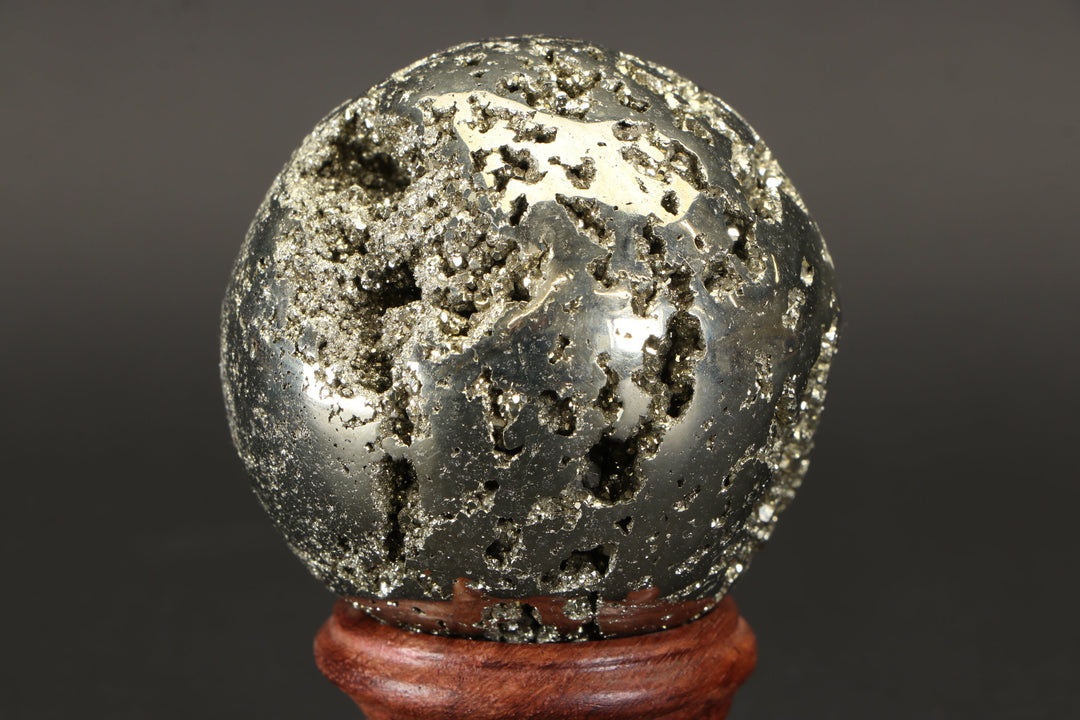 2.1" Pyrite Sphere TV206