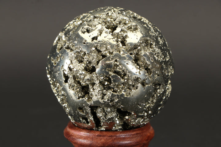 2.1" Pyrite Sphere TV206