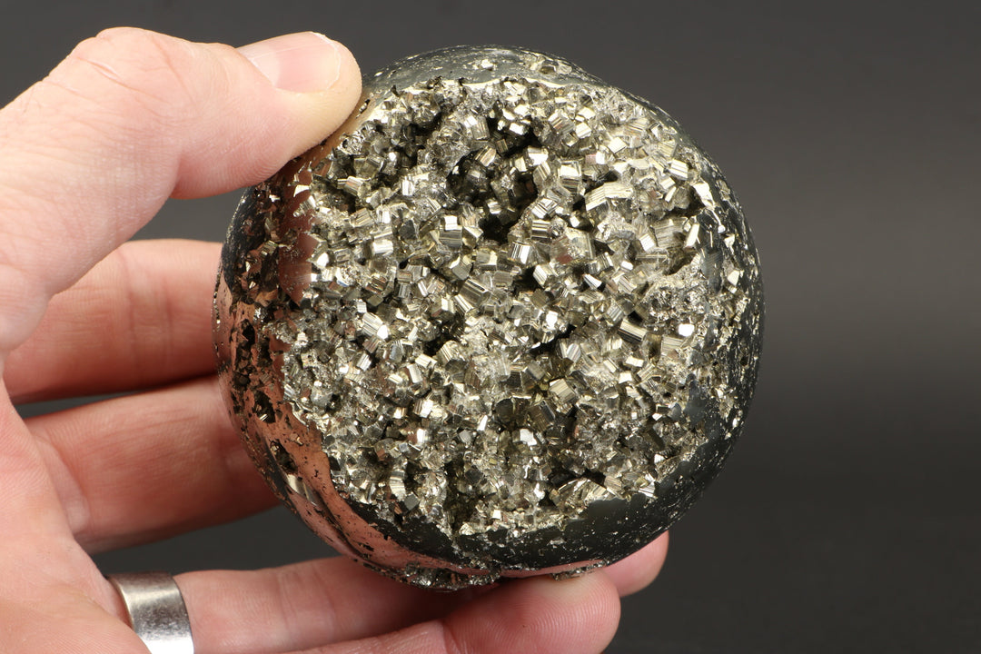 2.8" Pyrite Sphere DX3608