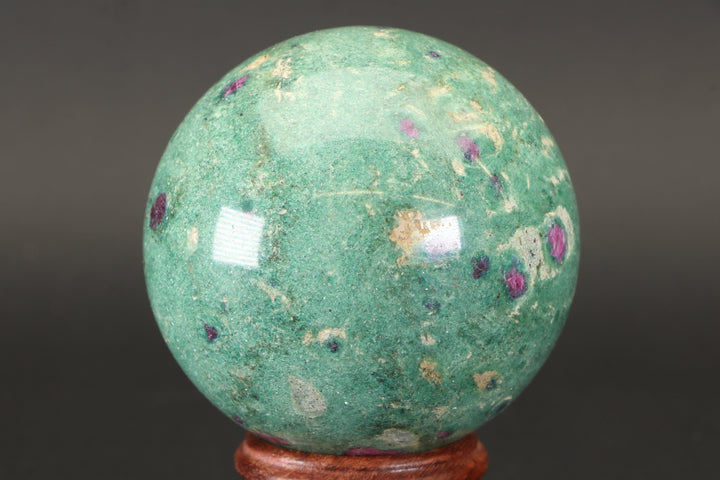 2.6" Ruby in Fuchsite Sphere TZ019