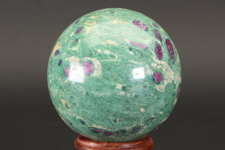 2.6" Ruby in Fuchsite Sphere TZ019