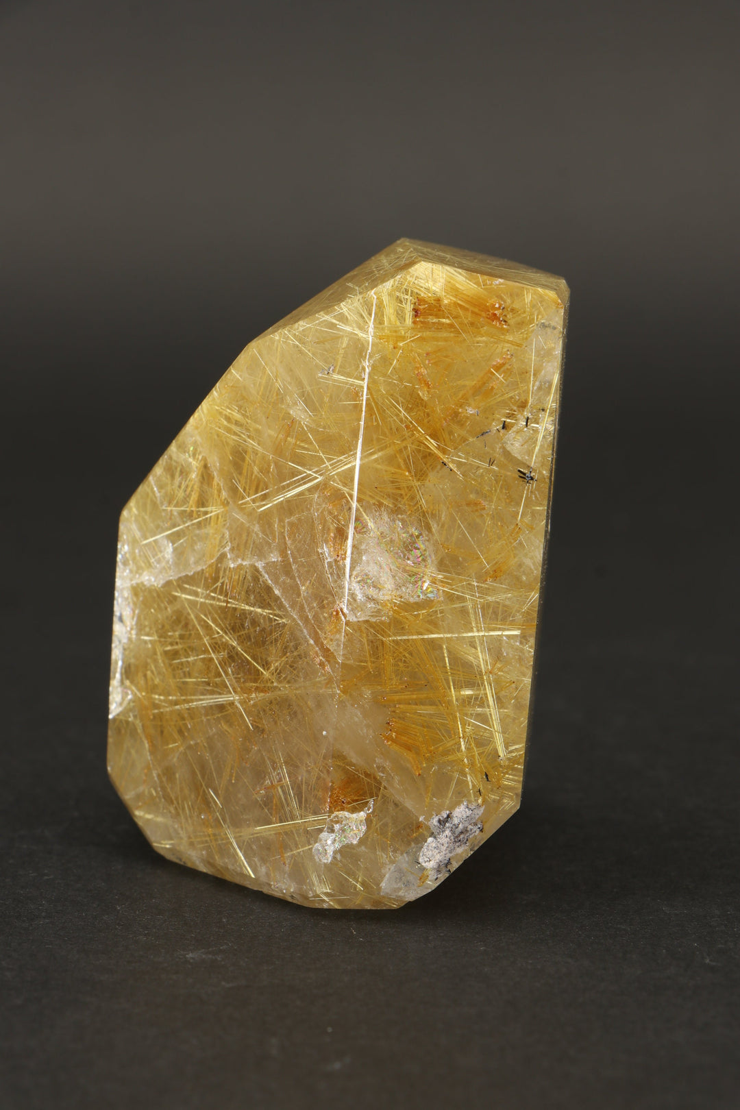 Gold Rutile in Quartz Freeform TC153