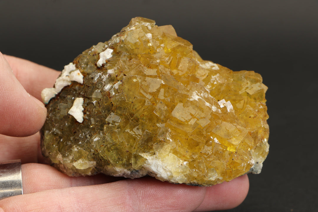 Yellow Fluorite from Moscona Mine, Spain TD3869