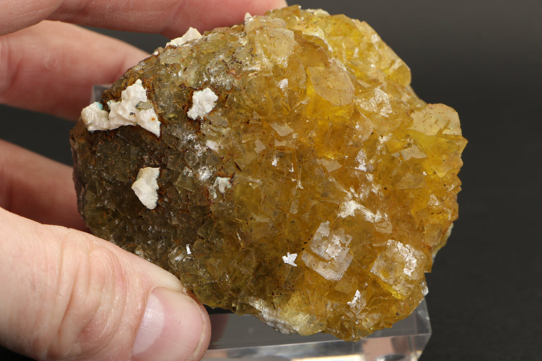 Yellow Fluorite from Moscona Mine, Spain TD3869