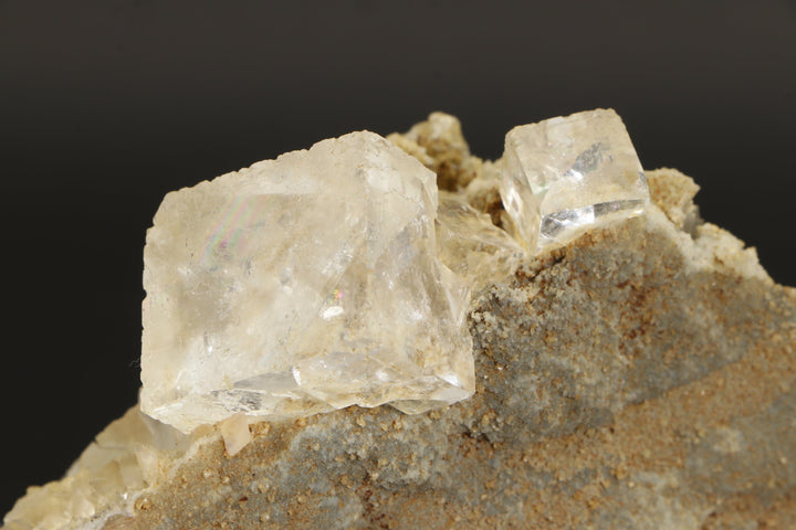 Clear Fluorite with Moving Enhydro - Dalnegorsk, Russia DX1136