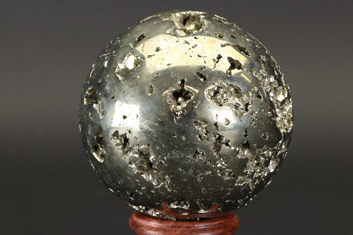 2.9" Pyrite Sphere TV235