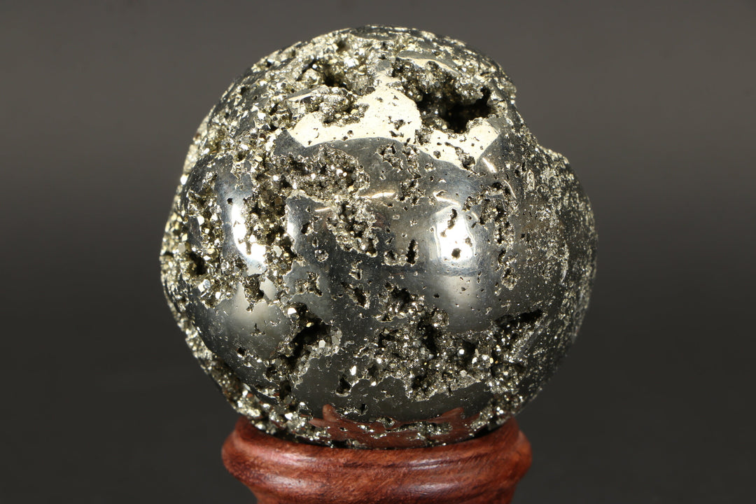 2.1" Pyrite Sphere TV206