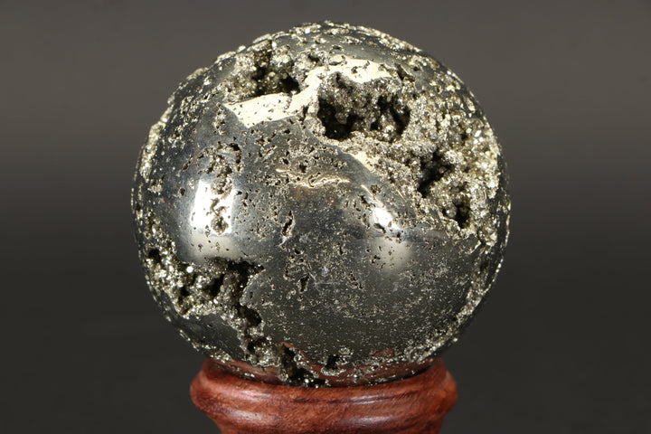 2.1" Pyrite Sphere TV206